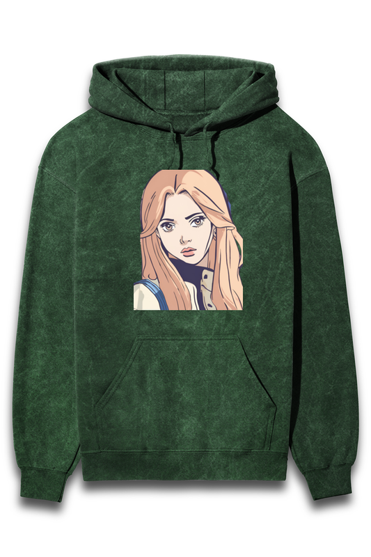 ACID WASH HOODIE (GIRLS)